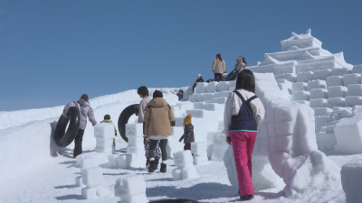 おまつりニッポン「秋田県・ 紙風船上げ」「新潟県・十日町雪まつり」