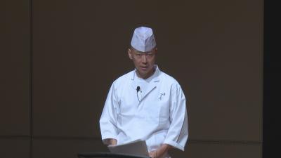 伊那弥生ケ丘高校同窓会主催綿貫安秀氏講演会「寿司屋から鮨屋へ」
